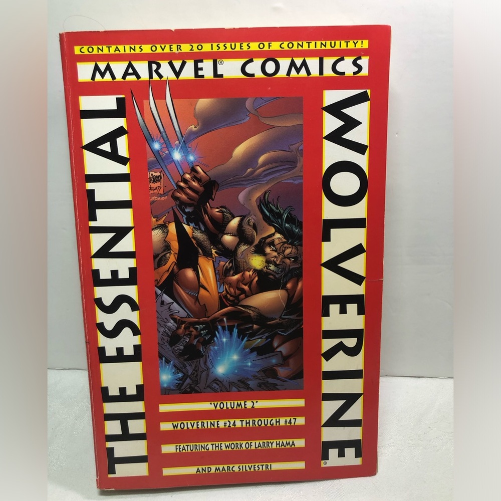 Marvel Essential Wolverine Volume Vol 2 Logan X-Men